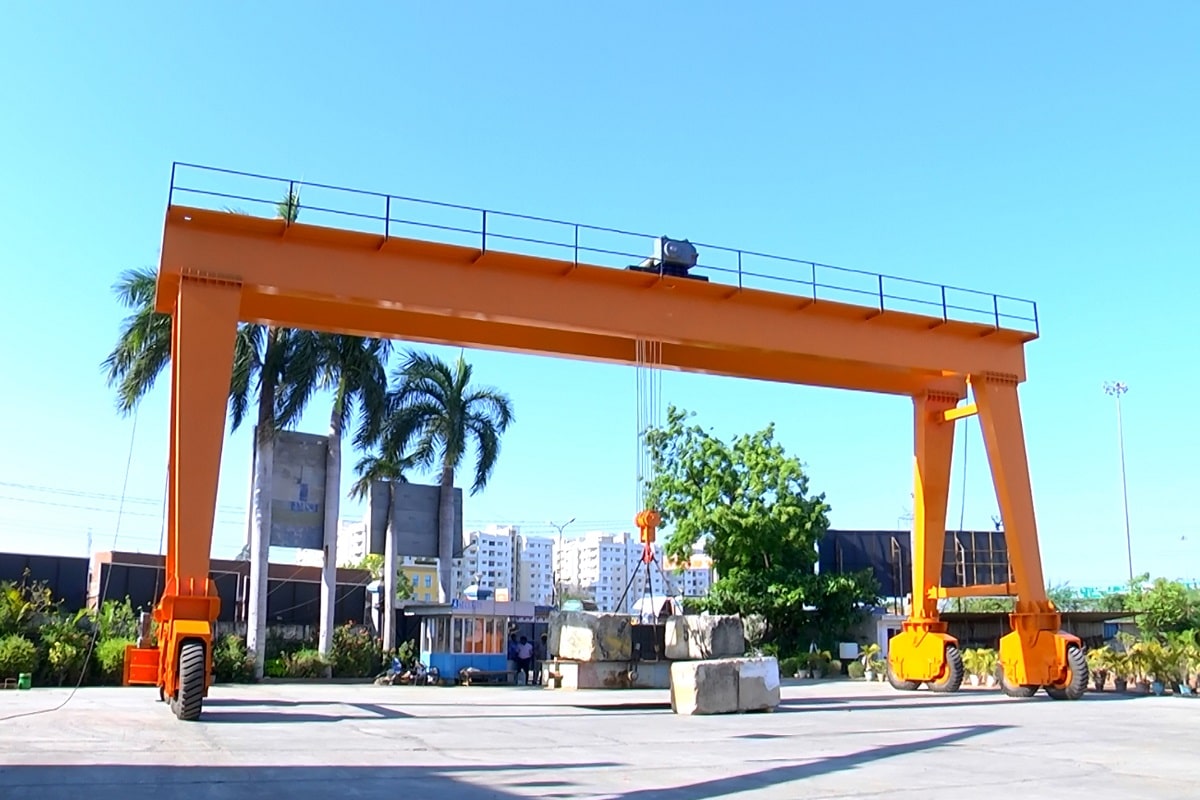 rubber tyre gantry crane