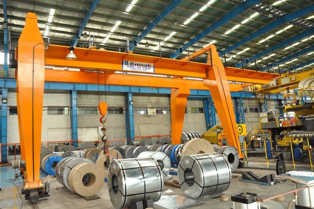 single girder gantry crane